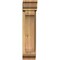 Ekena Millwork Legacy Traditional Rough Sawn Bracket w/ Offset Brace, Western Red Cedar, 6"W x 14"D x 26"H BKT0604X14X26LEC01RWR - alternate 4
